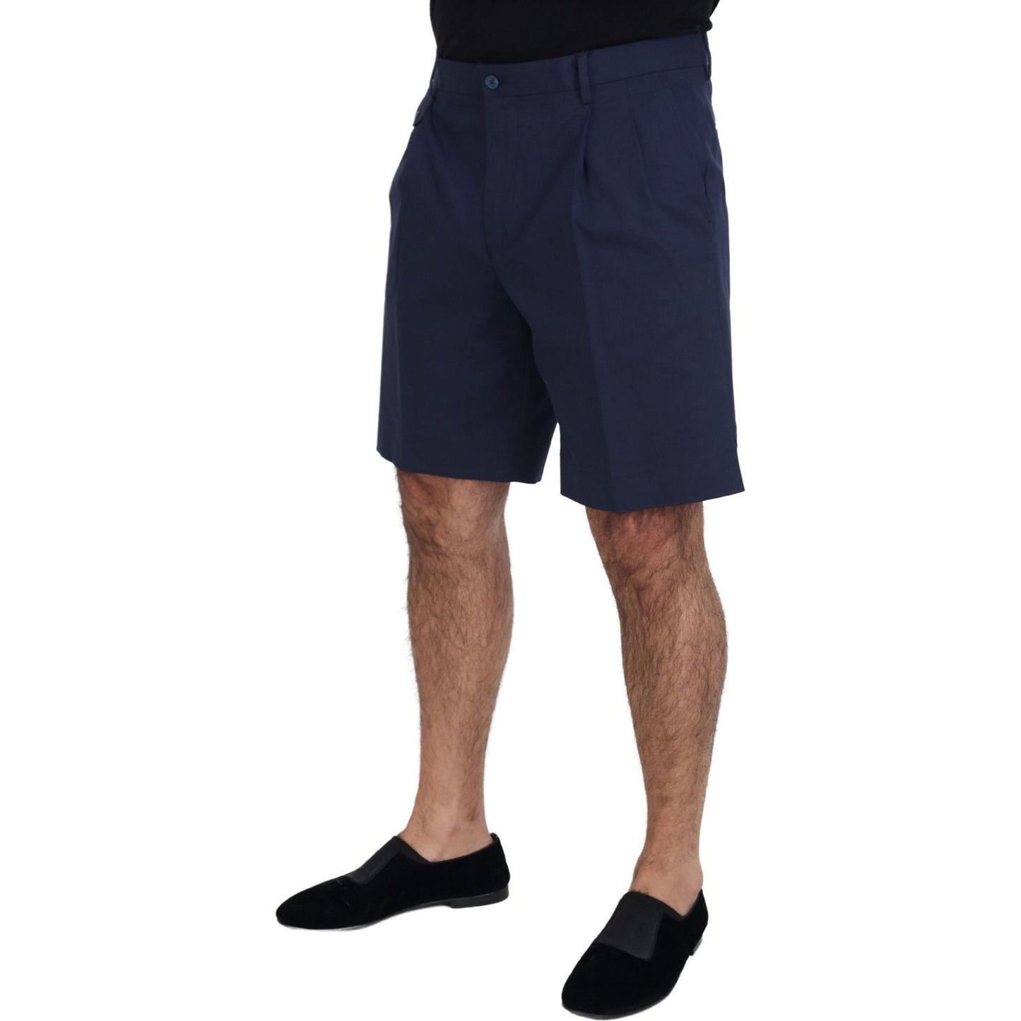 Dolce & Gabbana Elegant Blue Chino Shorts Dolce & Gabbana