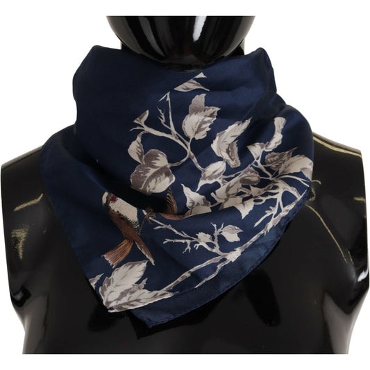 Dolce & Gabbana Elegant Silk Square Scarf for Men Dolce & Gabbana