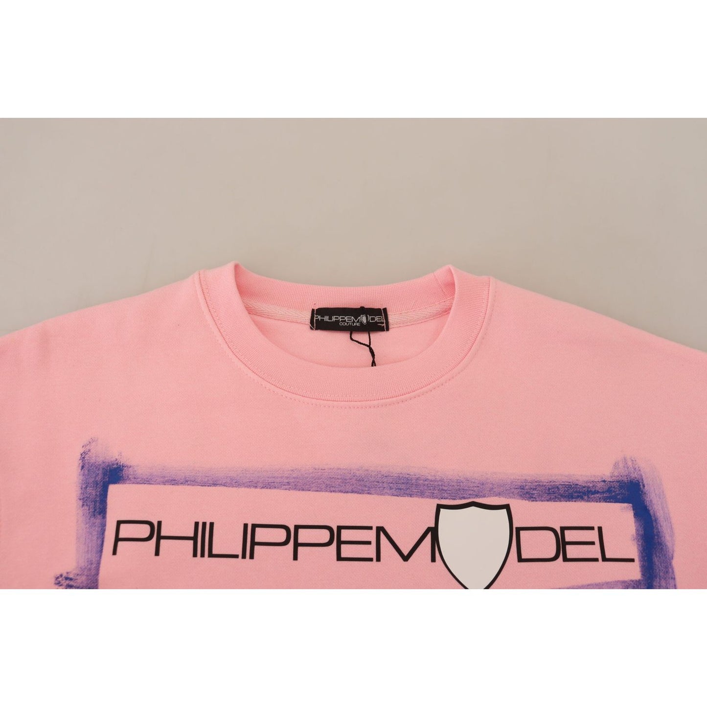 Philippe Model Elegant Pink Long Sleeve Pullover Sweater Philippe Model