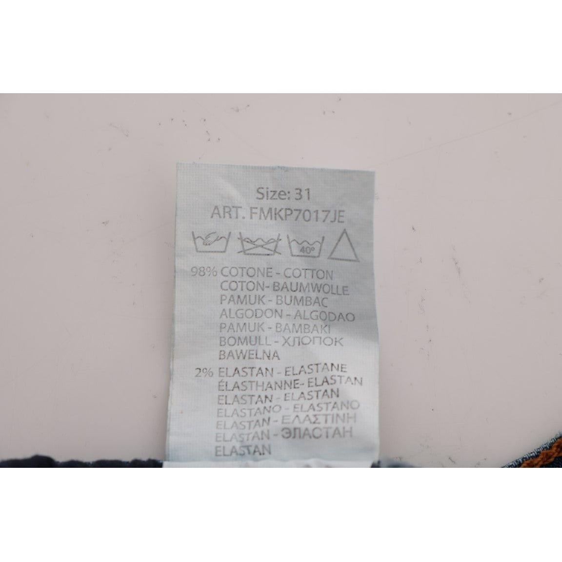 Svelte Italian Denim - 修身蓝色牛仔裤