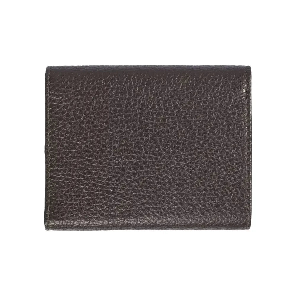 Trussardi Elegant Embossed Leather Ladies' Wallet Trussardi