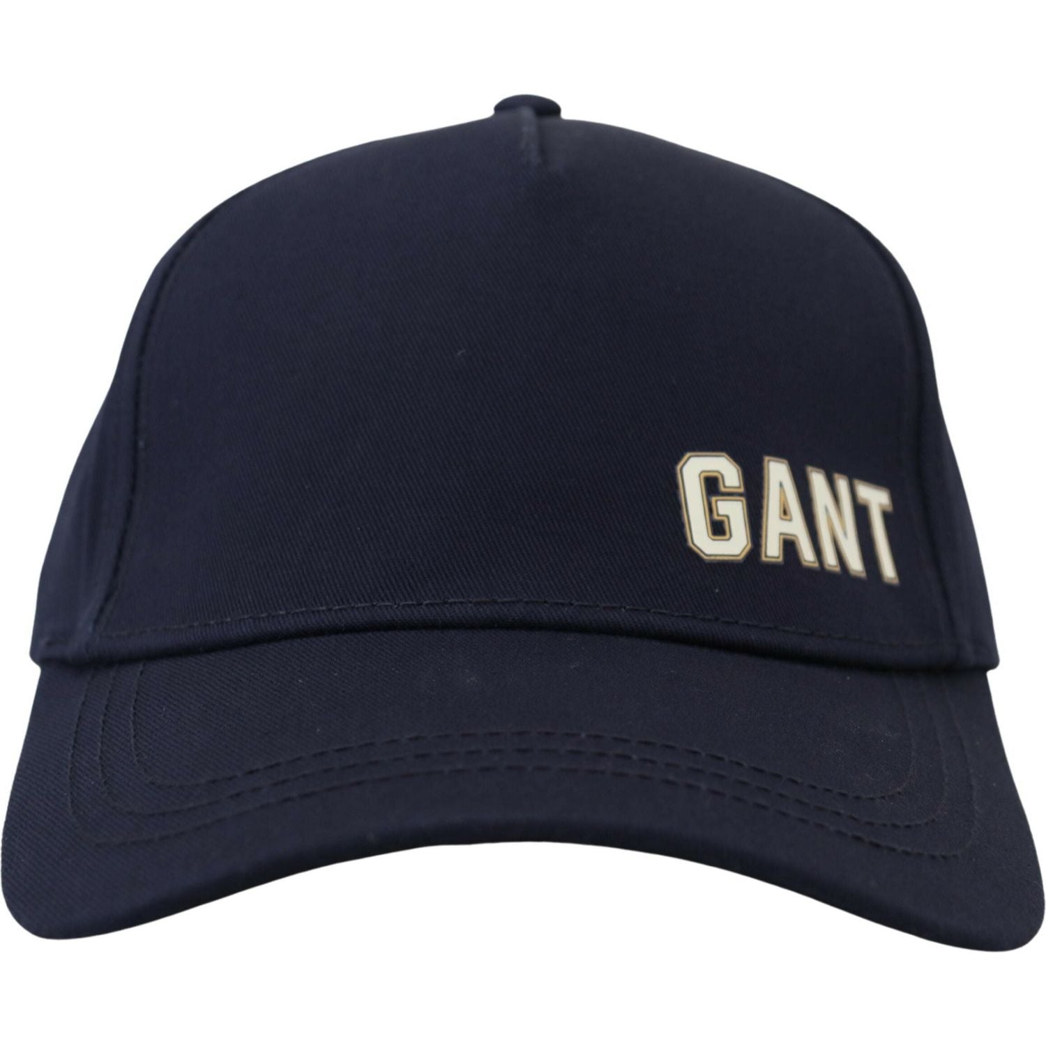 Gant Blue Cotton Logo Print Baseball Cap Casual Hat