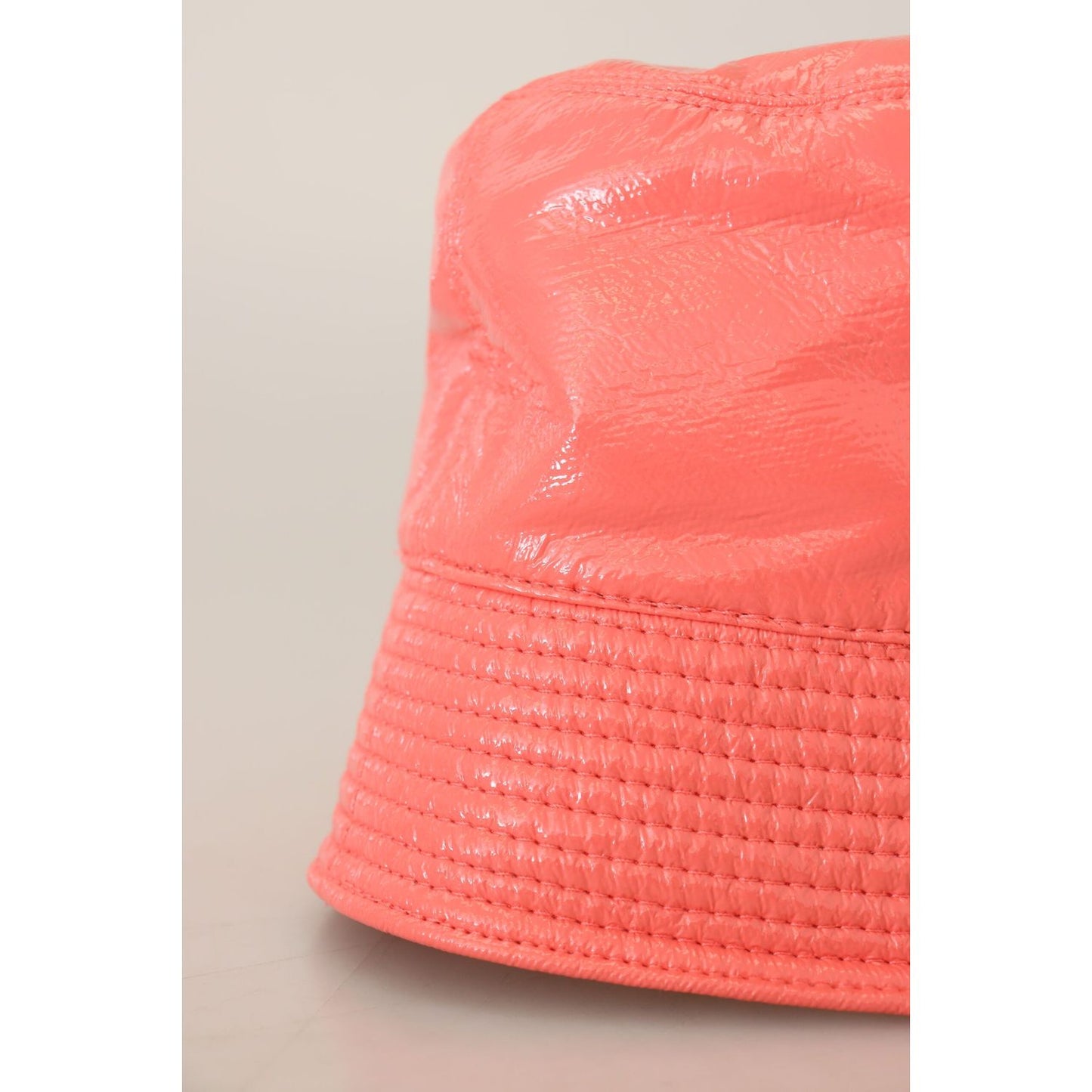 Dolce & Gabbana Elegant Peach Bucket Hat - Summer Chic Essential Dolce & Gabbana