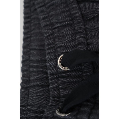 Dolce & Gabbana Gray Cotton Jogger Men Pants