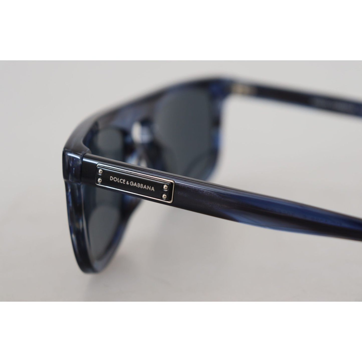 Dolce & Gabbana Elegant Blue Acetate Sunglasses Dolce & Gabbana