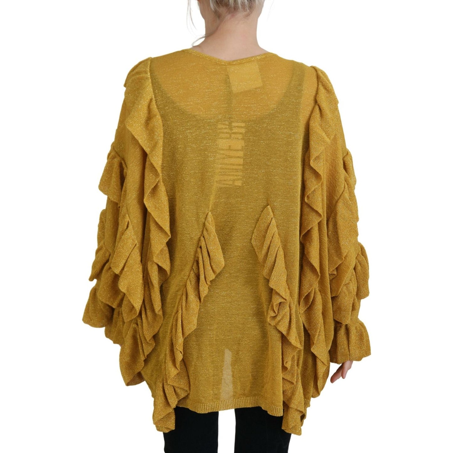 Aniye By Elegant Gold Cardigan Sweater Aniye By