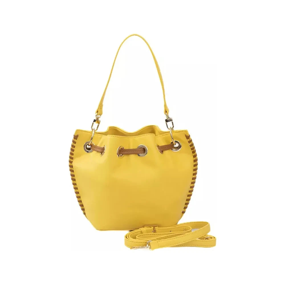 Baldinini Trend Yellow Polyurethane Women Crossbody Bag Baldinini Trend