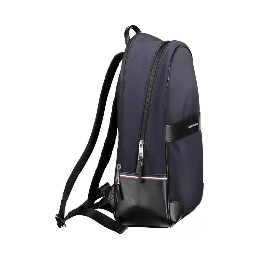 Tommy Hilfiger Blue Polyethylene Men Backpack Tommy Hilfiger