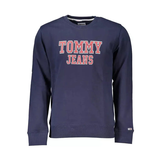 Tommy Hilfiger Blue Cotton Men Sweater Tommy Hilfiger