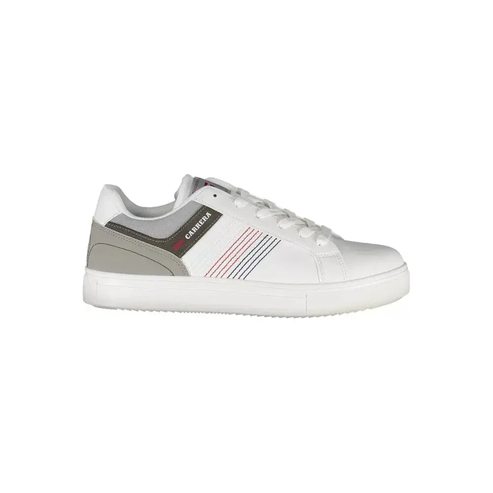 Carrera White Eco Leather Men Sneaker Carrera