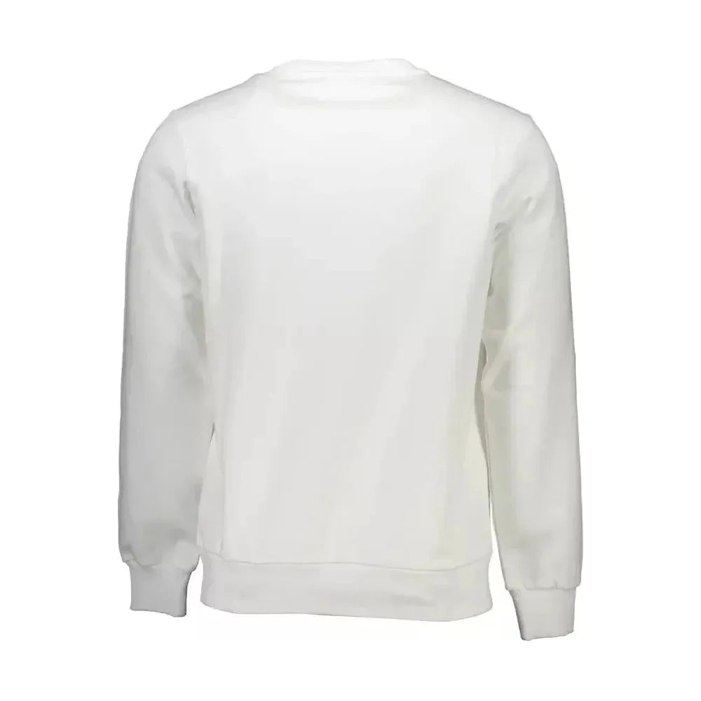 Diesel White Cotton Men's Sweater Diesel