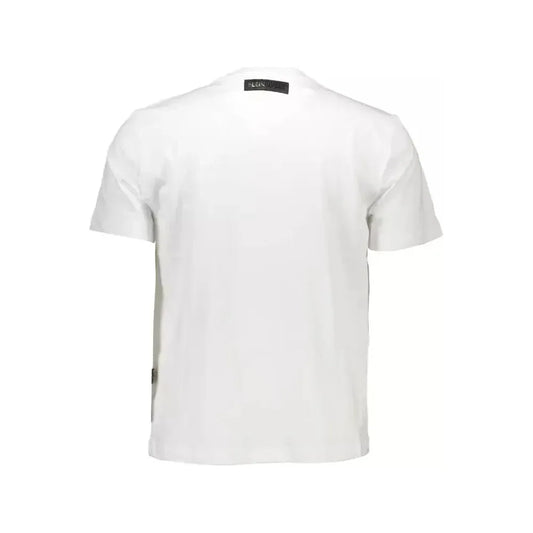 Plein Sport White Cotton Men T-Shirt Plein Sport