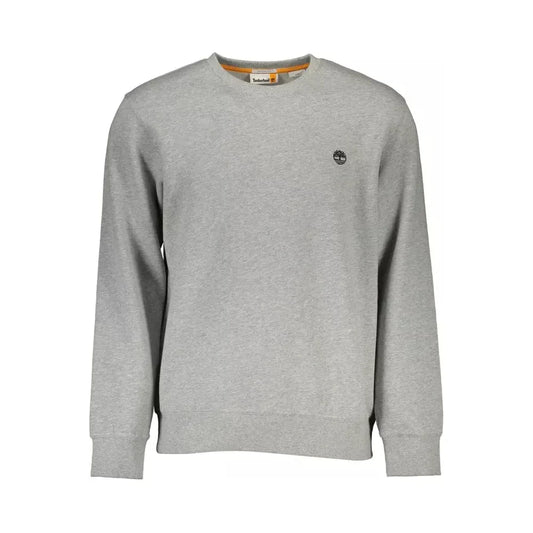 Timberland Gray Cotton Men Sweater Timberland