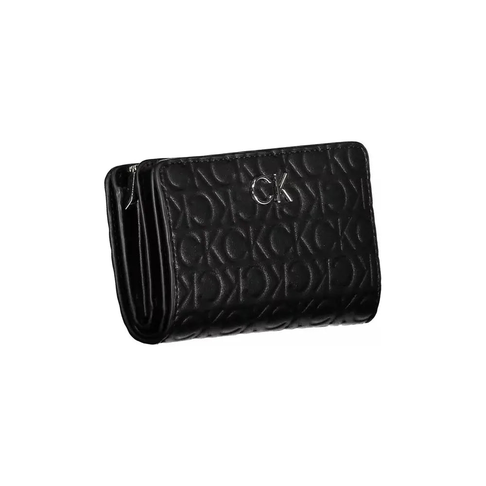 Calvin Klein Black Polyester Women Wallet Calvin Klein