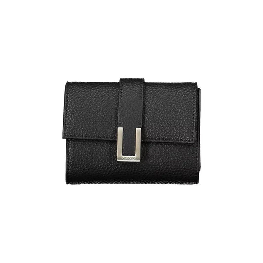 Calvin Klein Black Polyester Women Wallet Calvin Klein