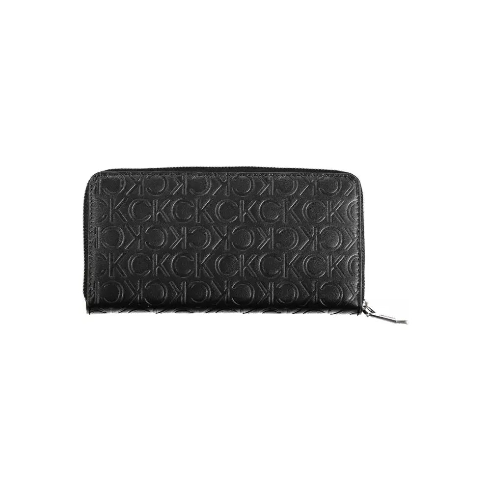 Calvin Klein Black Polyethylene Women Wallet Calvin Klein