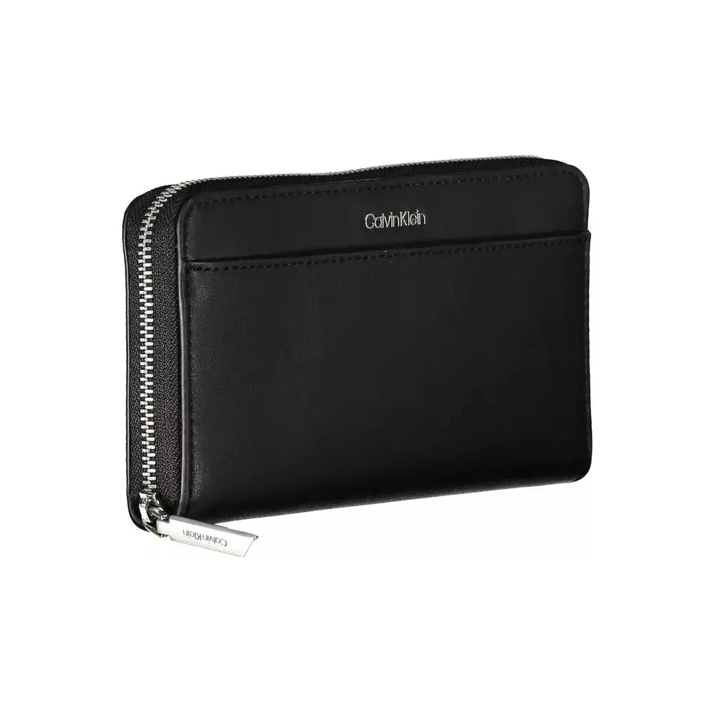 Calvin Klein Black Polyethylene Women Wallet Calvin Klein