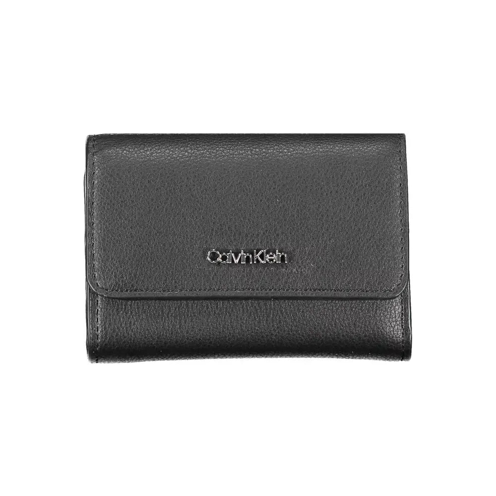 Calvin Klein Black Polyethylene Women Wallet Calvin Klein