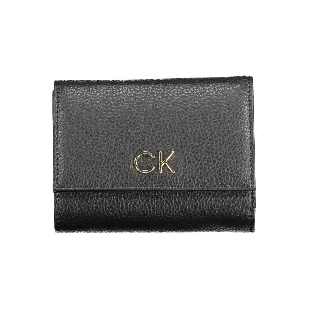 Calvin Klein Black Polyethylene Women Wallet Calvin Klein