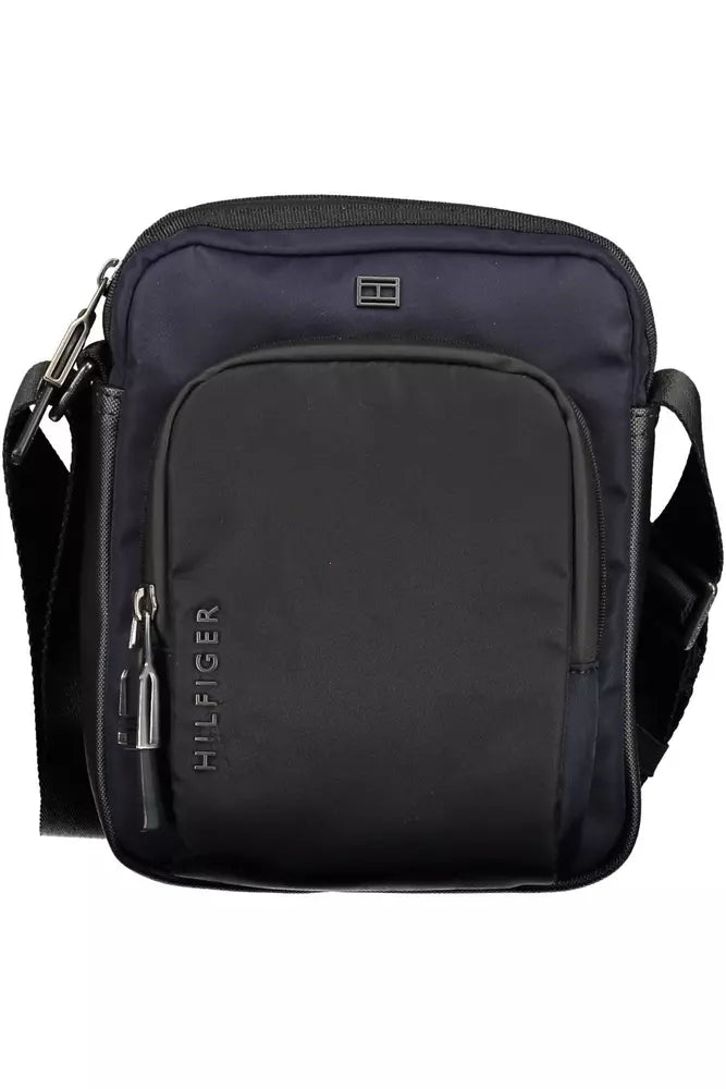 Tommy Hilfiger Blue Polyamide Men Shoulder Bag Tommy Hilfiger