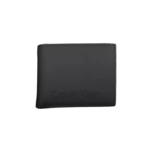 Calvin Klein Black Polyester Men Wallet Calvin Klein