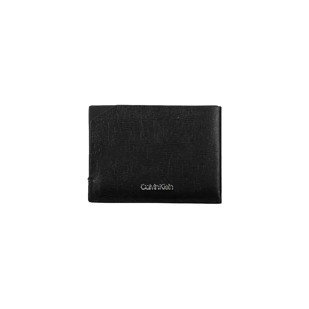 Calvin Klein Black Leather Men Wallet Calvin Klein