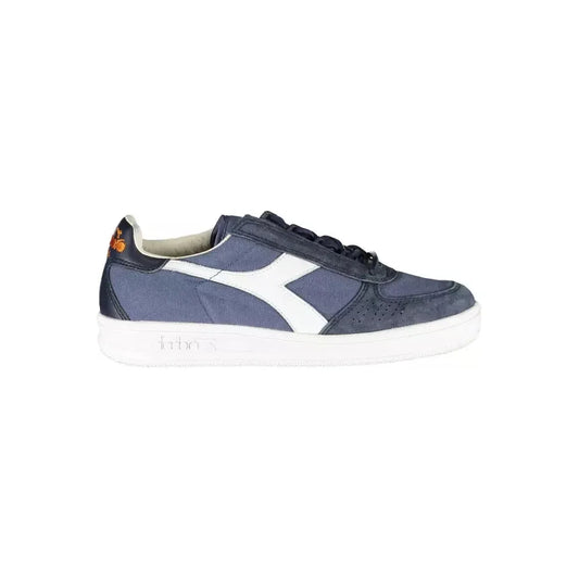 Diadora Blue Leather Women Sneaker Diadora