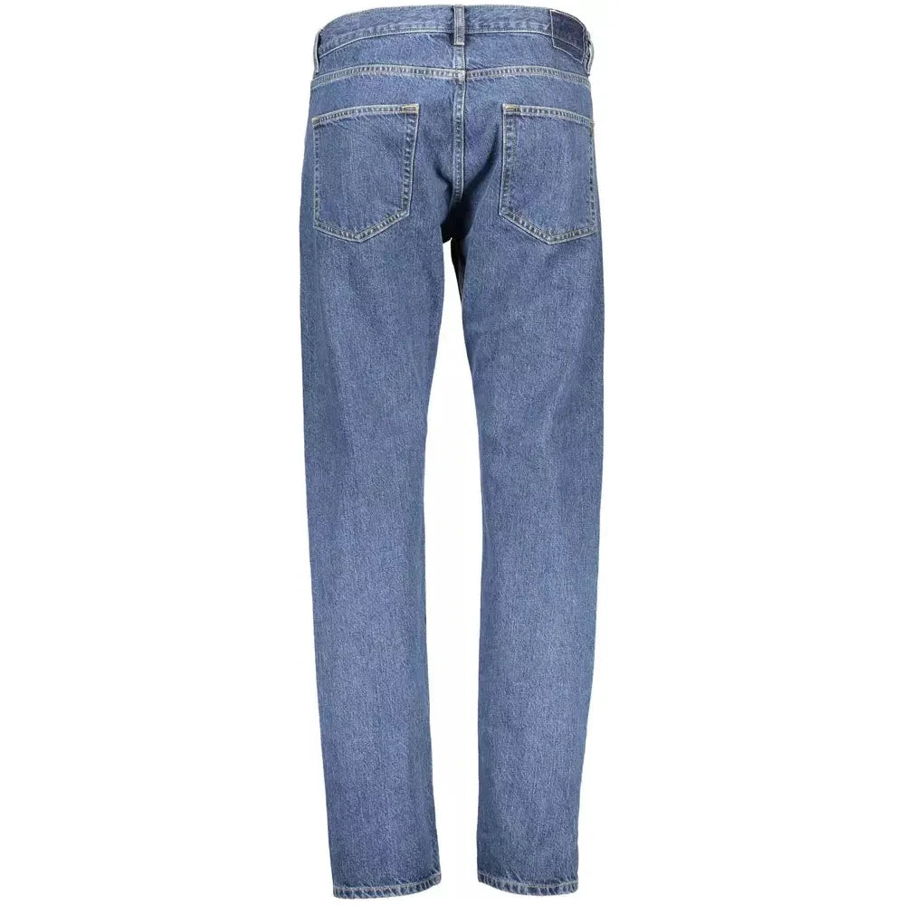 Gant Blue Cotton Men Jeans Gant