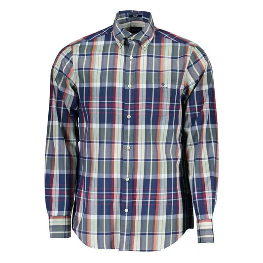 Gant Green Cotton Men Shirt Gant