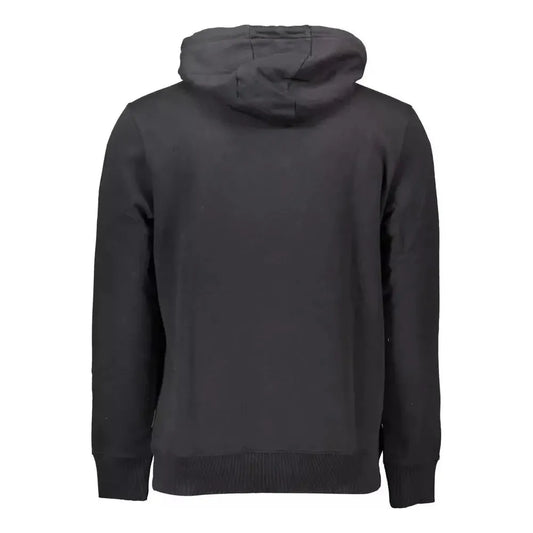 Napapijri Black Cotton Men Sweater Napapijri