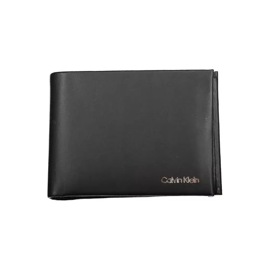 Calvin Klein Black Leather Men Wallet Calvin Klein