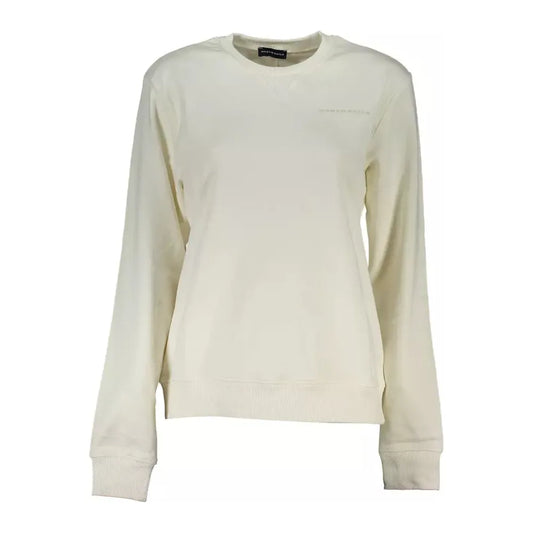 North Sails White Cotton Women Sweater