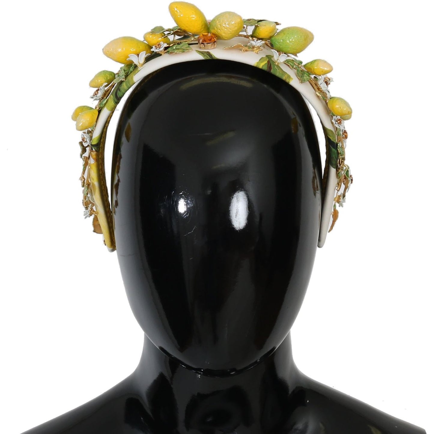 Dolce & Gabbana Sicilian Lemon Crystal Diadem Tiara Dolce & Gabbana