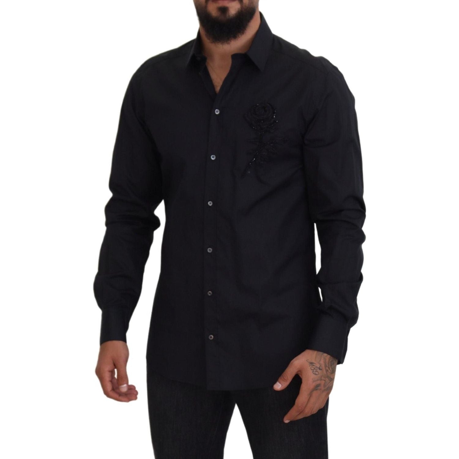 قميص رسمي أنيق بقصّة Slim Fit من Dolce &amp; Gabbana