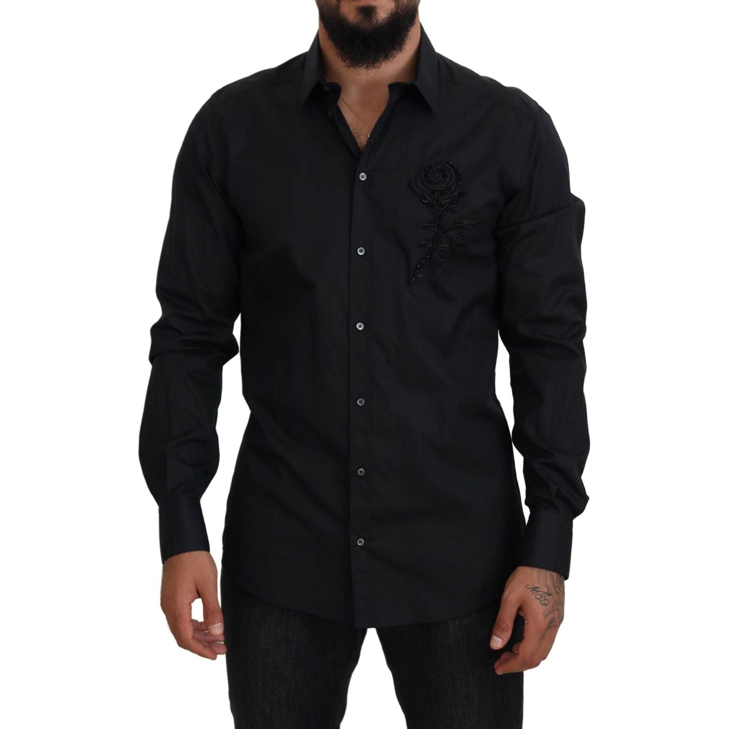 قميص رسمي أنيق بقصّة Slim Fit من Dolce &amp; Gabbana