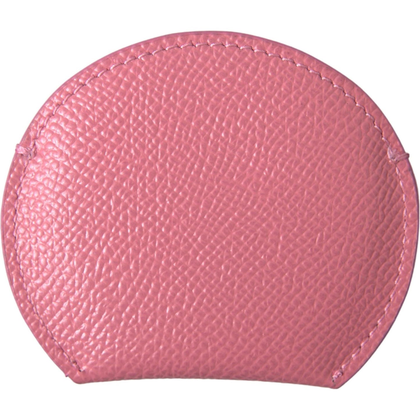 Dolce & Gabbana Elegant Pink Leather Mirror Holder Dolce & Gabbana