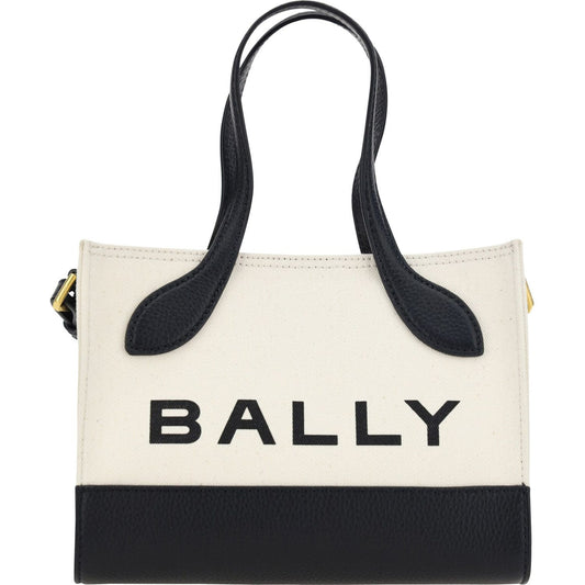 Bally Chic Contrast Mini Leather Handbag Bally