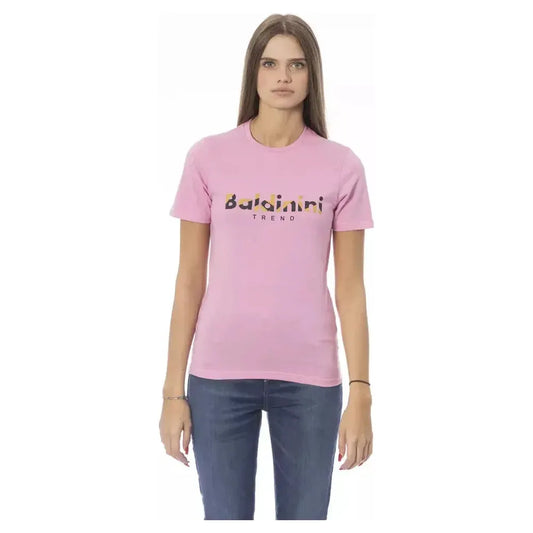 Baldinini Trend Multicolor Cotton Women T-Shirt Baldinini Trend