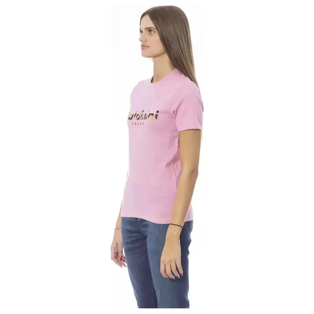 Baldinini Trend Multicolor Cotton Women T-Shirt Baldinini Trend