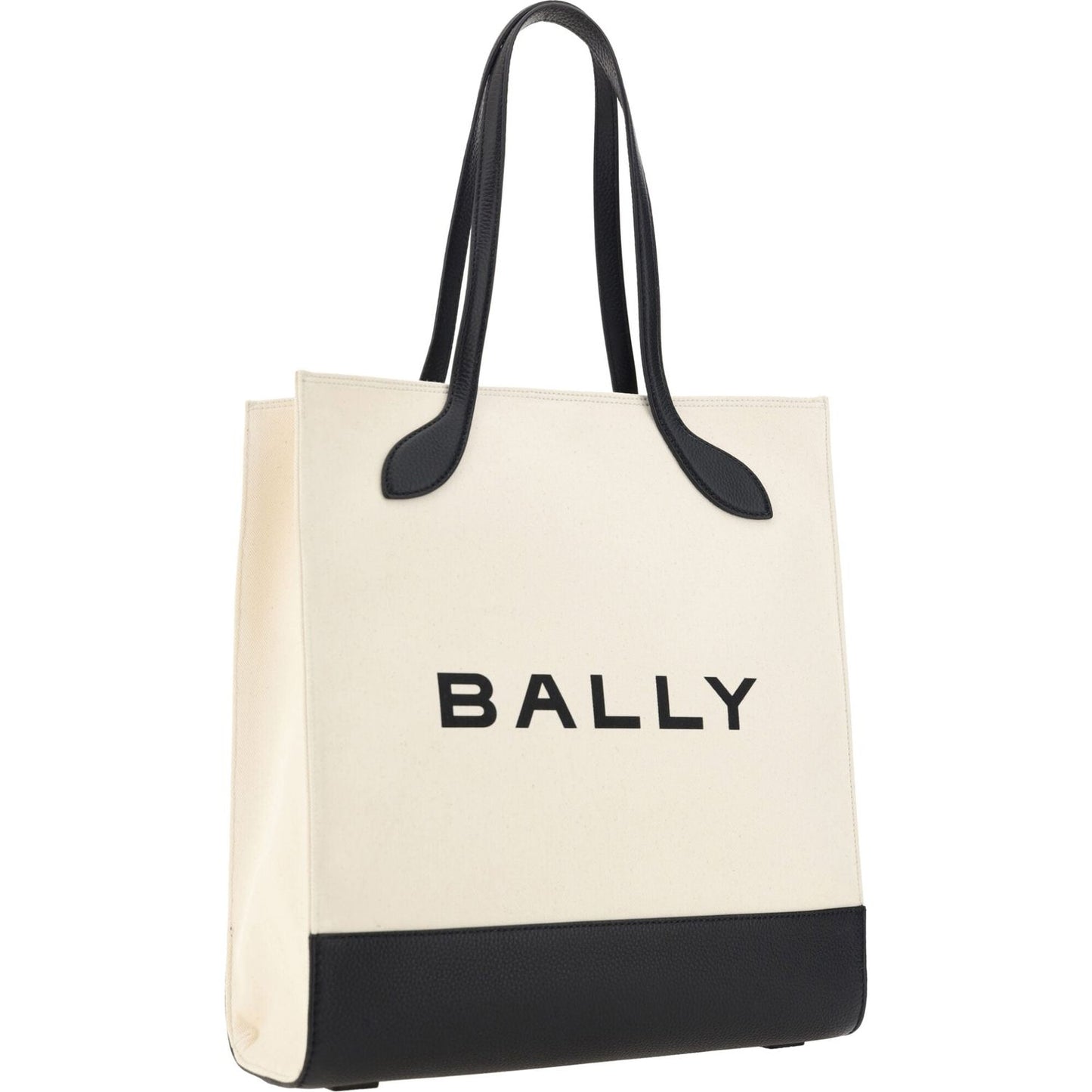 Bally Chic Monochrome Leather Tote Bag Bally