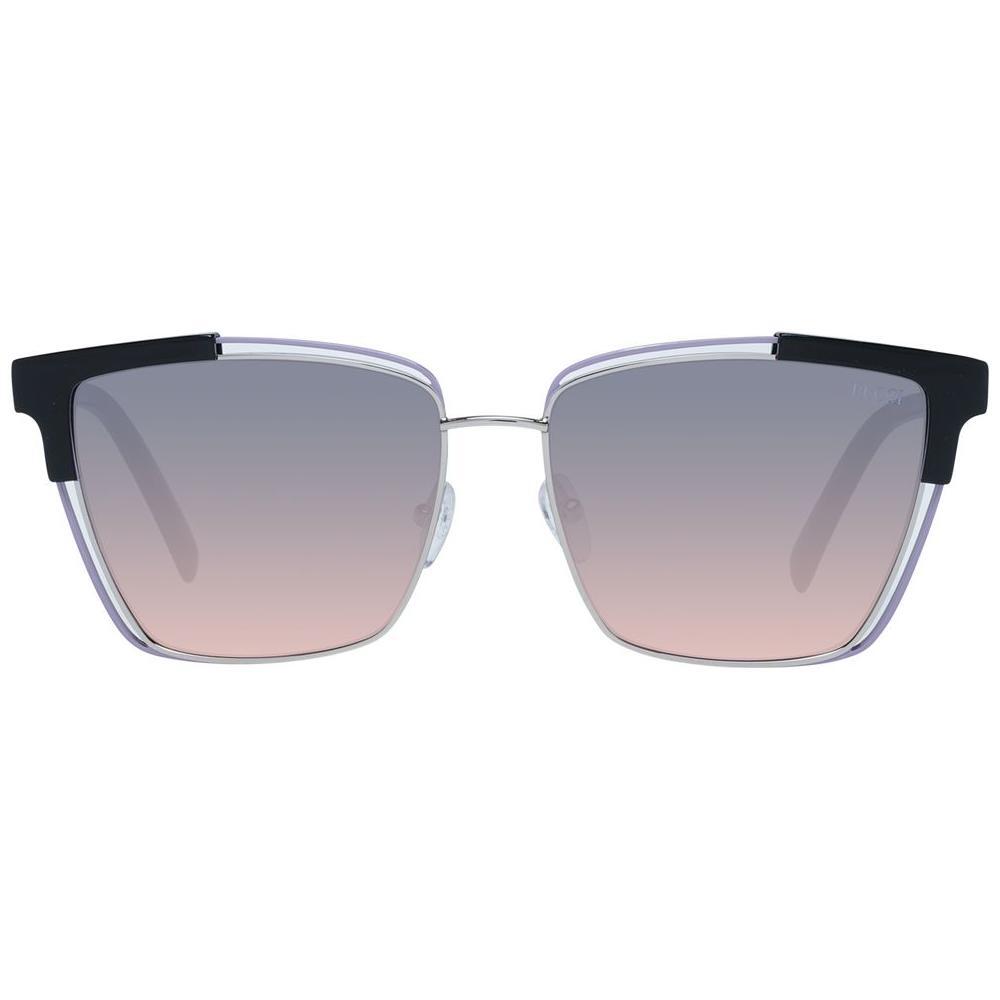 Emilio Pucci Multicolor Acetate & Metal Sunglasses