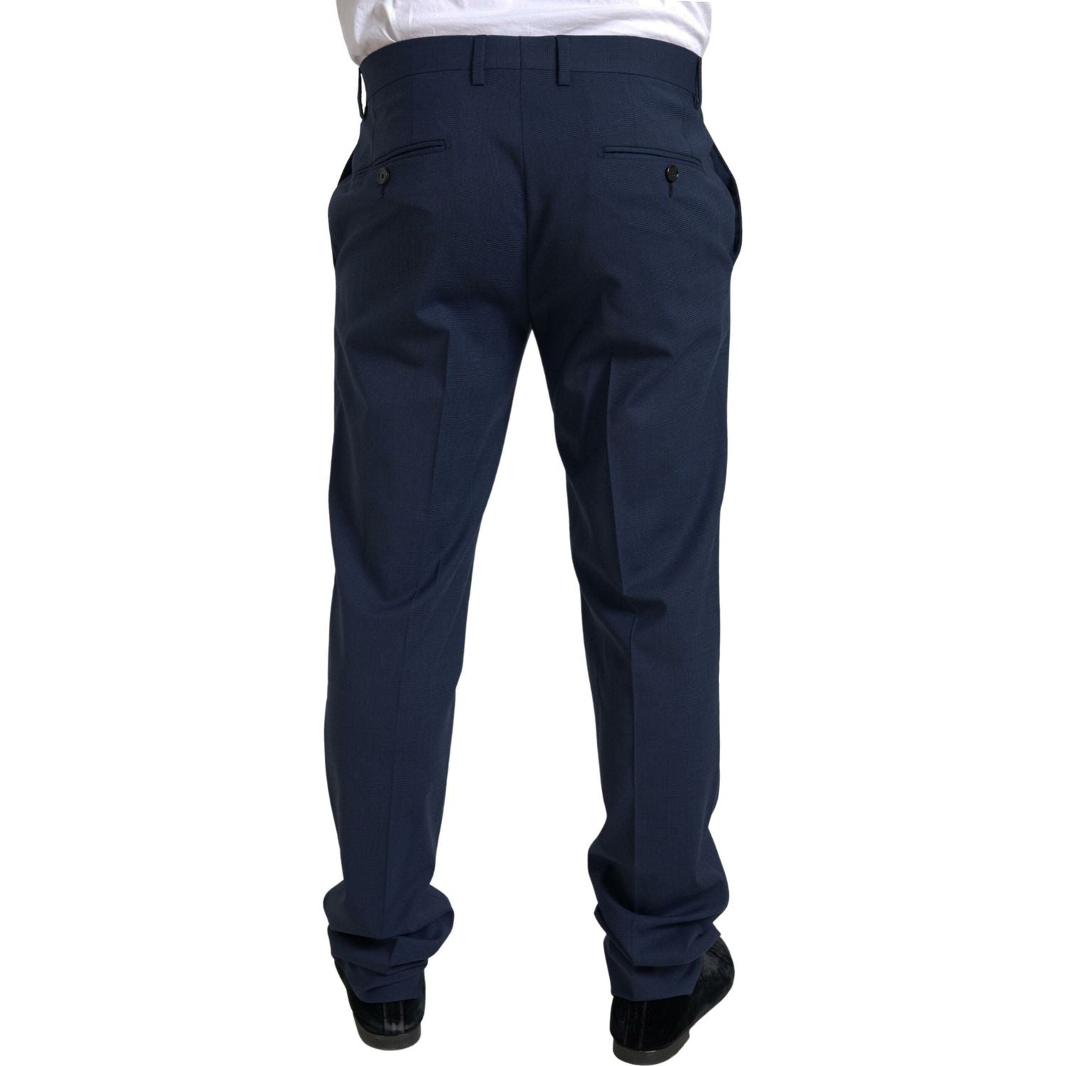 Dolce & Gabbana Blue 2 Piece Single Breasted SICILIA Suit