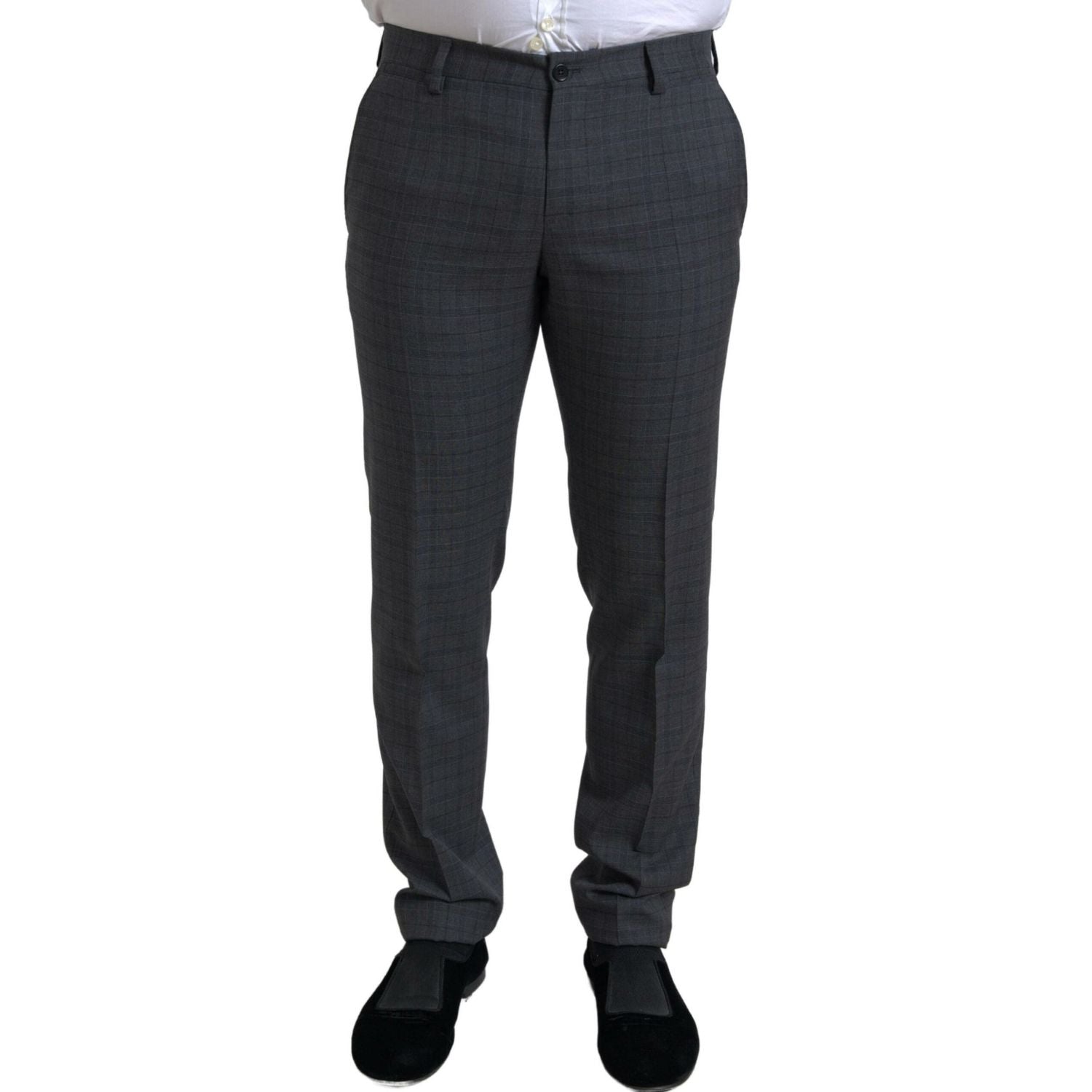 Dolce & Gabbana Gray 2 Piece Single Breasted MARTINI Suit