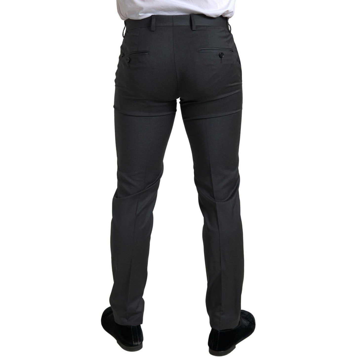 Dolce & Gabbana Gray 2 Piece Double Breasted SICILIA Suit