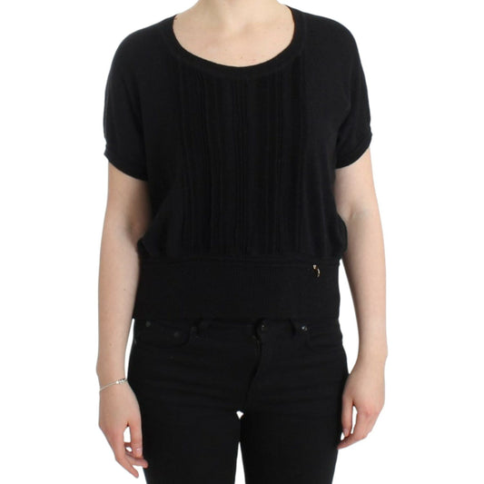 Cavalli Black short sleeved jumper Cavalli