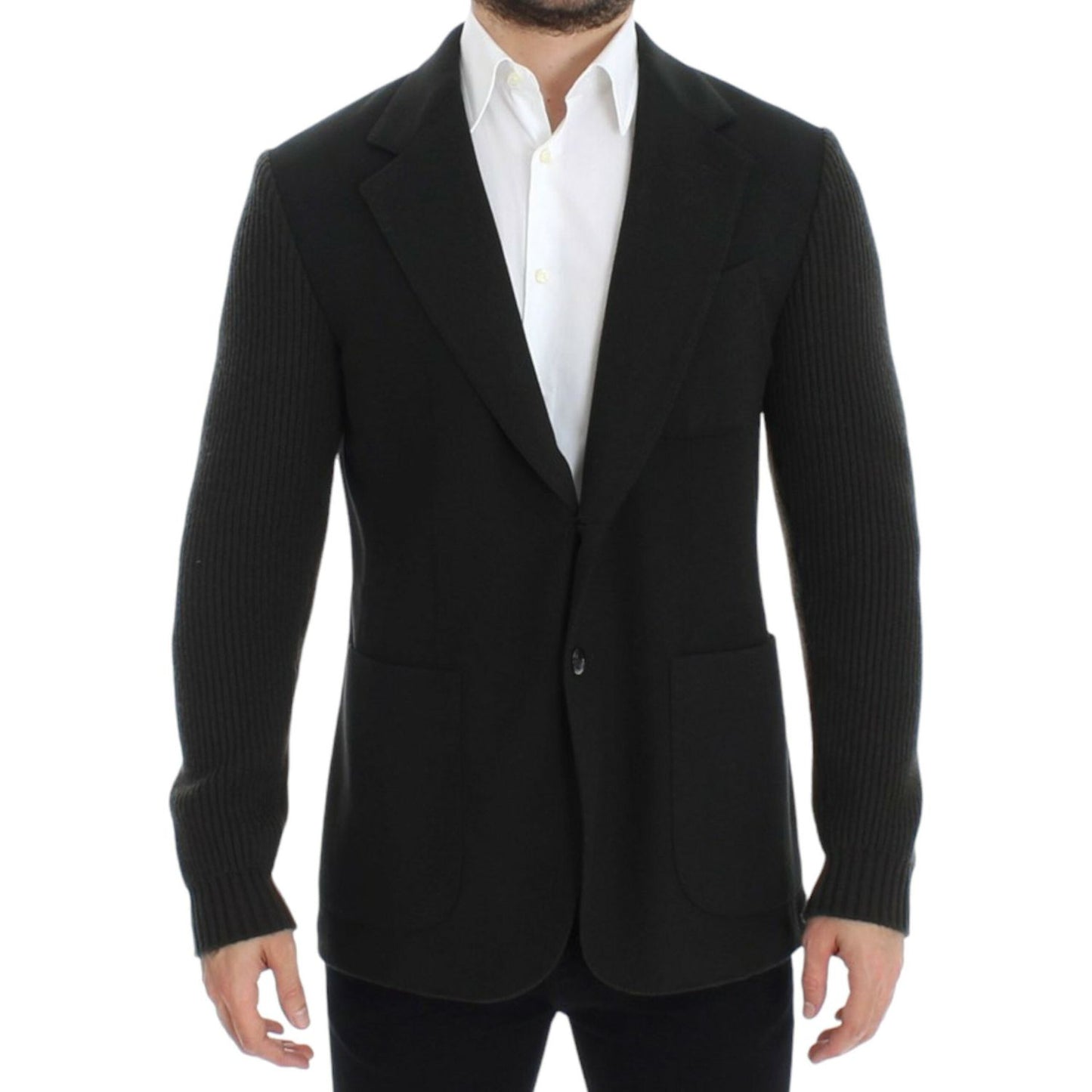 Dolce & Gabbana Green cashmere two button blazer Dolce & Gabbana