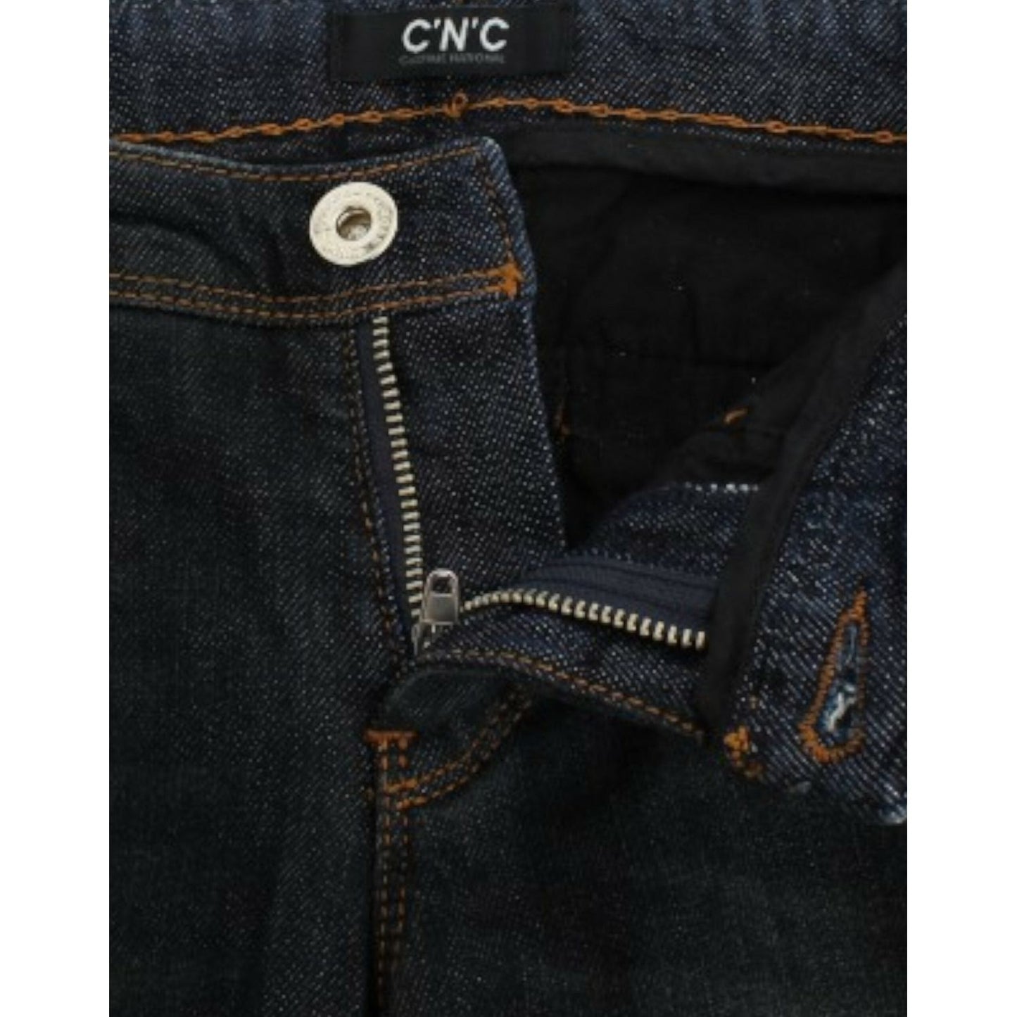 Costume National Chic Blue Slim Fit Denim Delight Costume National