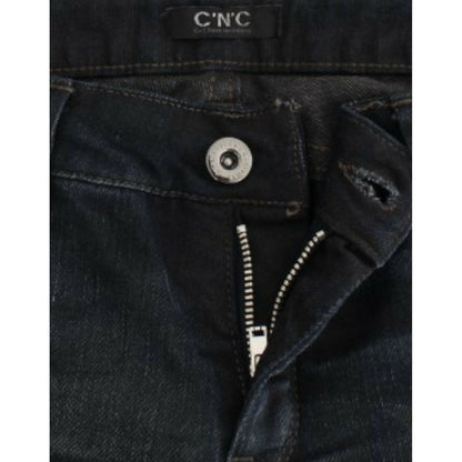 Costume National Blue skinnny leg jeans 1728,2% elastane,67345645728,Blue,Clothing,Costume National,Jeans & Pants - Women - Clothing,Jeans Denim - Clothing,Material: 98% cotton,New with tags,Skinny Jeans - Jeans Denim - Clothing,W26,Women,Women - Clothing
