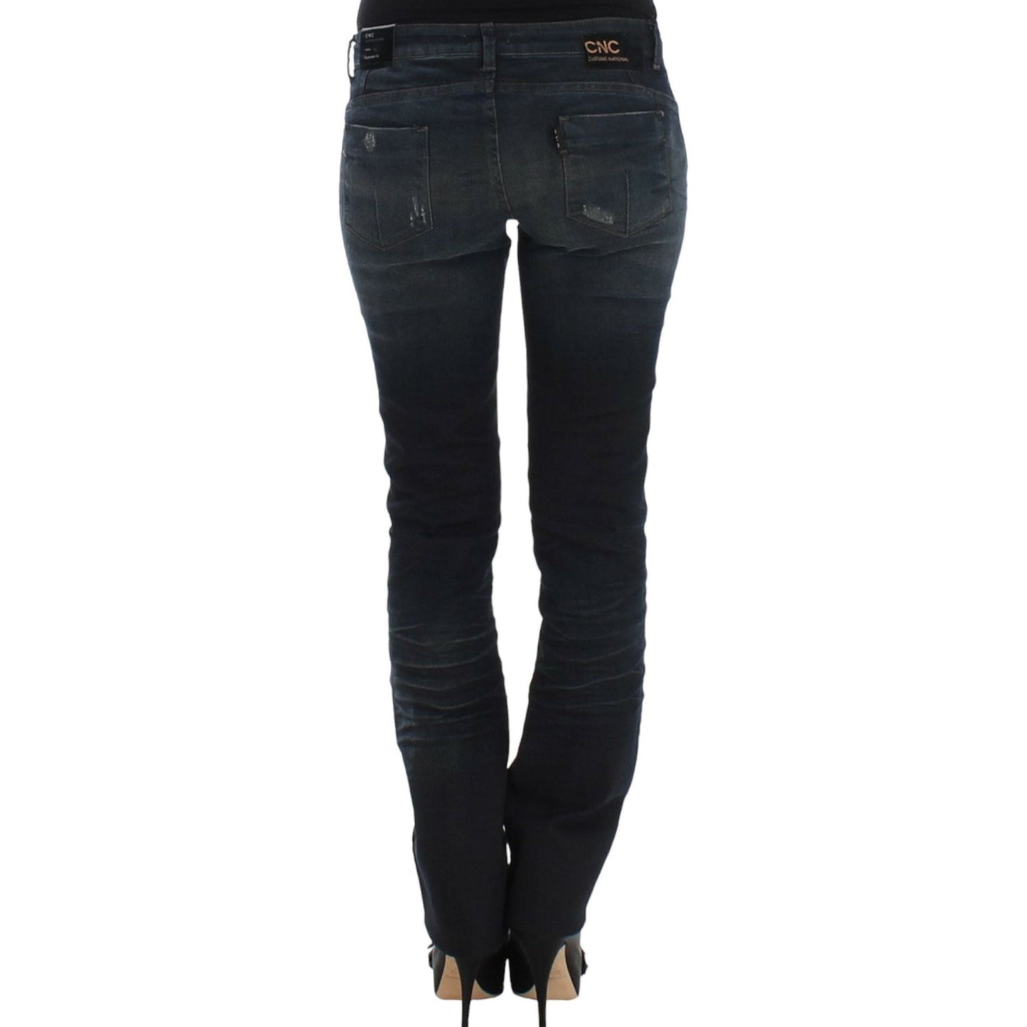 Costume National Blue skinnny leg jeans 1728,2% elastane,67345645728,Blue,Clothing,Costume National,Jeans & Pants - Women - Clothing,Jeans Denim - Clothing,Material: 98% cotton,New with tags,Skinny Jeans - Jeans Denim - Clothing,W26,Women,Women - Clothing