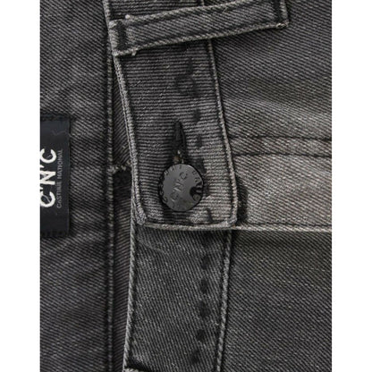 Costume National Gray straight leg jeans